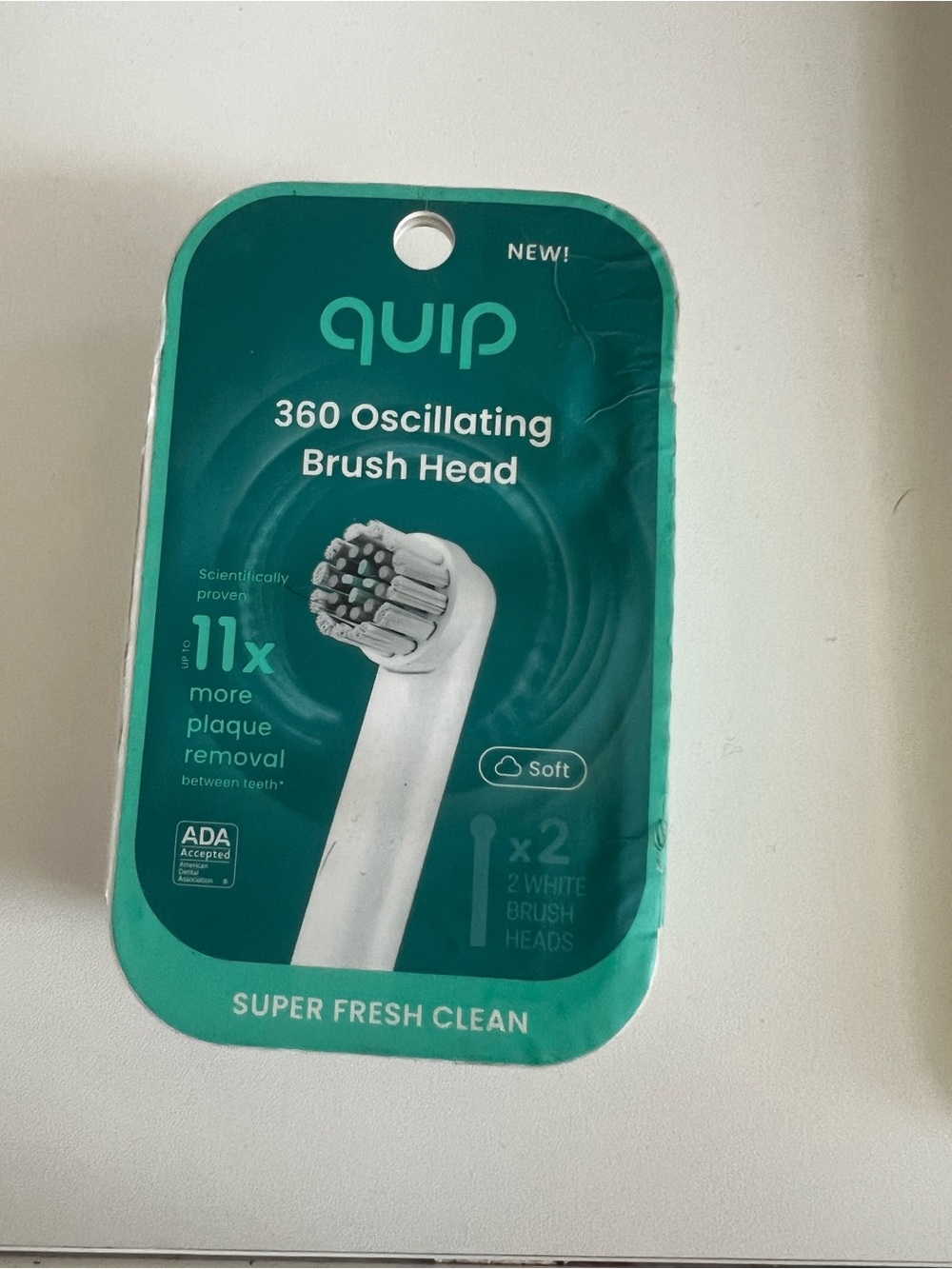 Quip Rev Oscillating Brush Head Refill